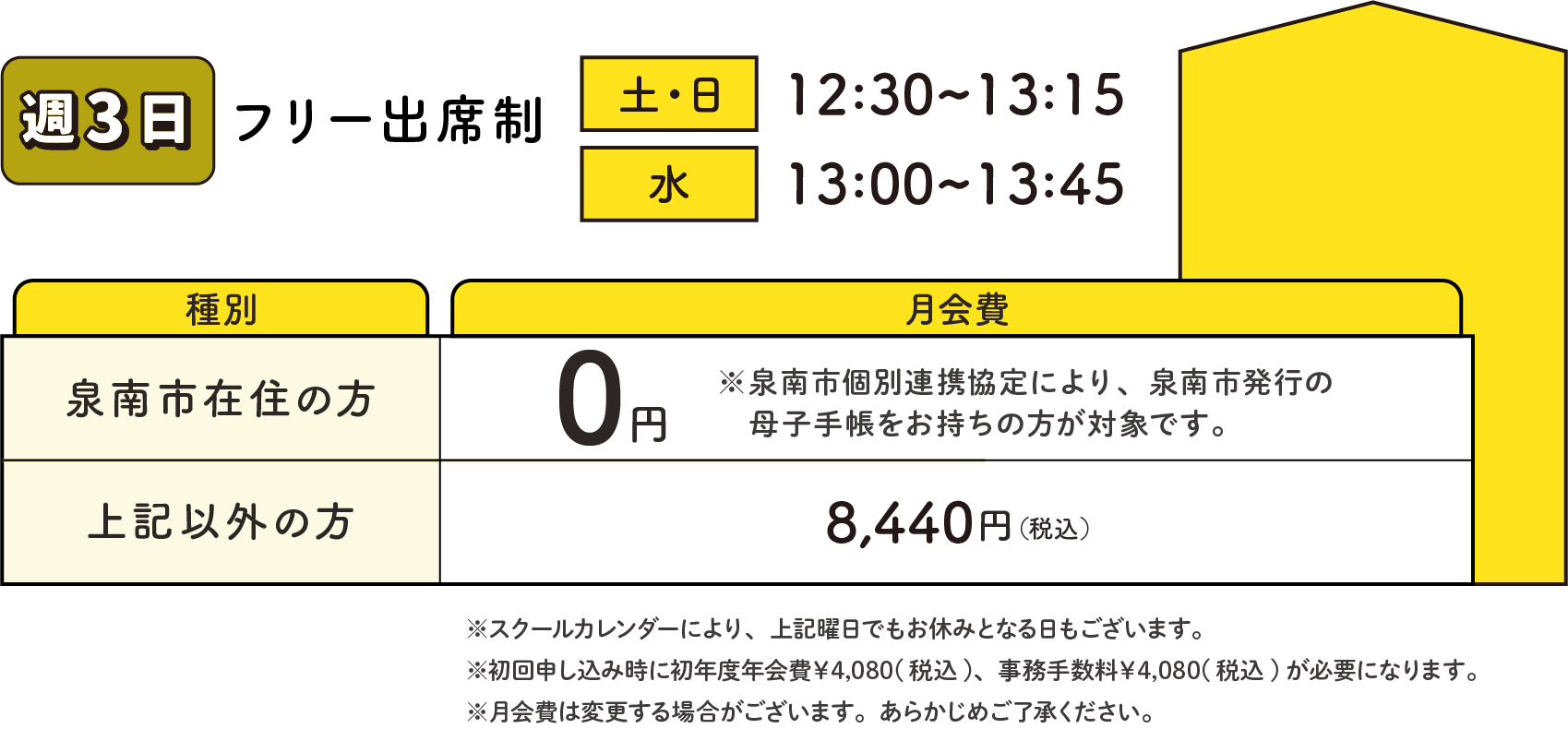 フリー出席制